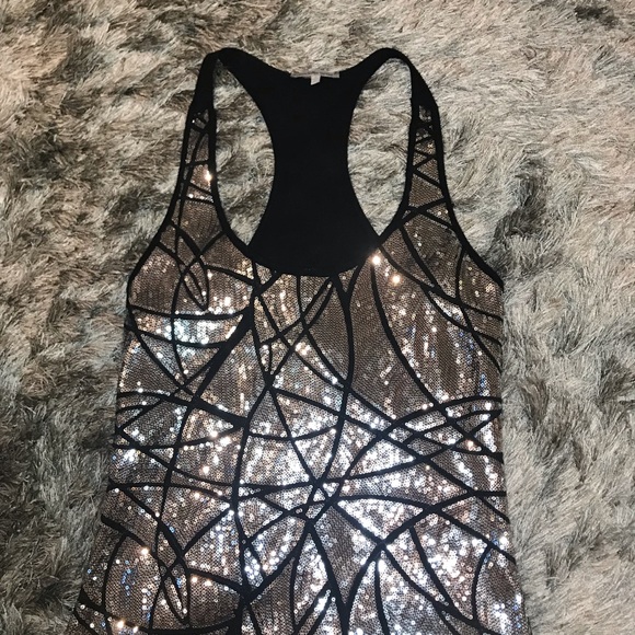 CHARLOTTE RUSSE Sequin top - Picture 5 of 5